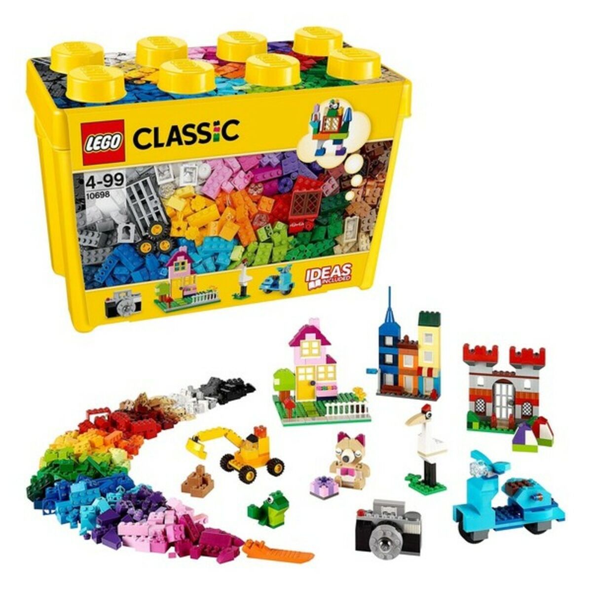 LEGO Classic 10698 – Velika škatla kock (790 kosov)