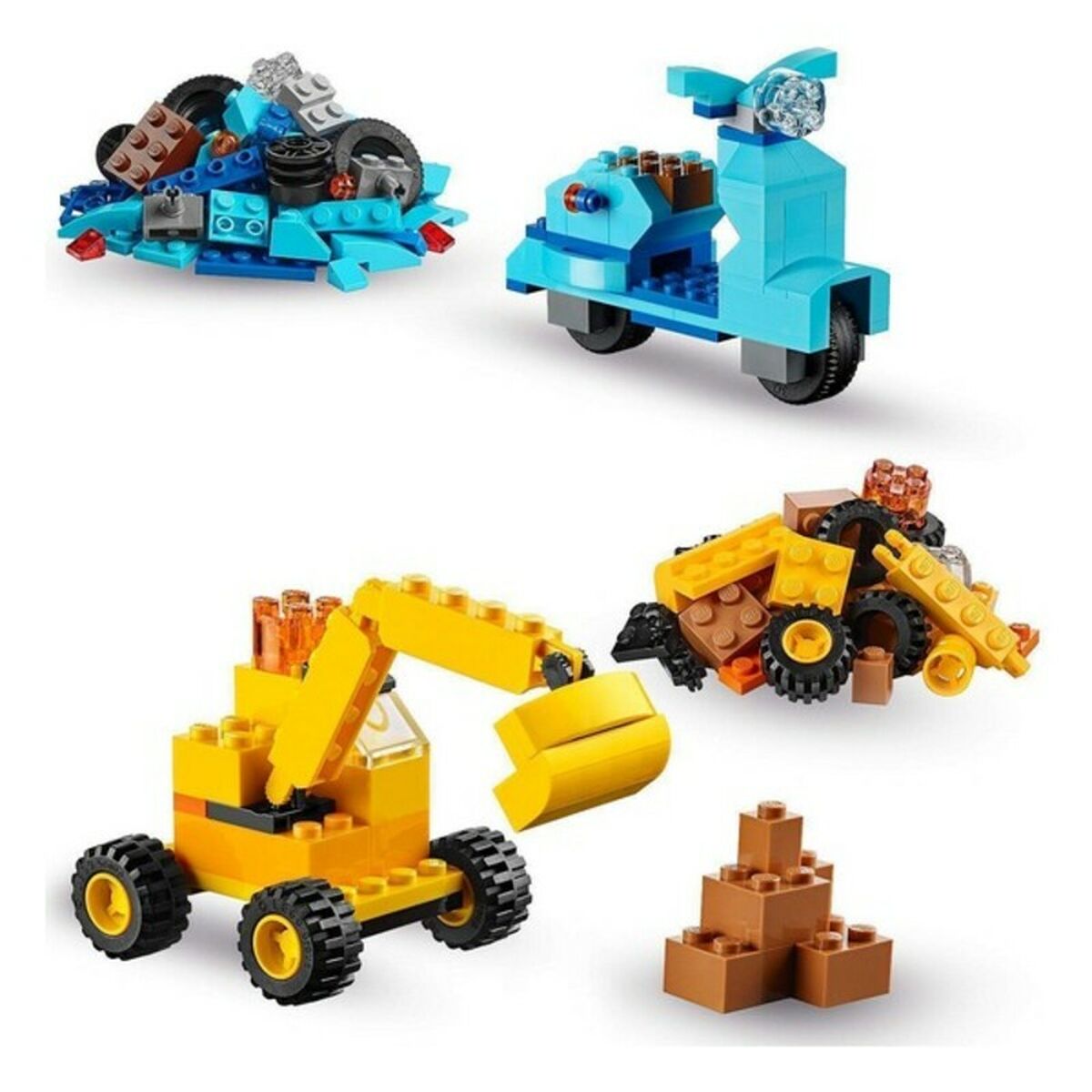 LEGO Classic 10698 – Velika škatla kock (790 kosov)