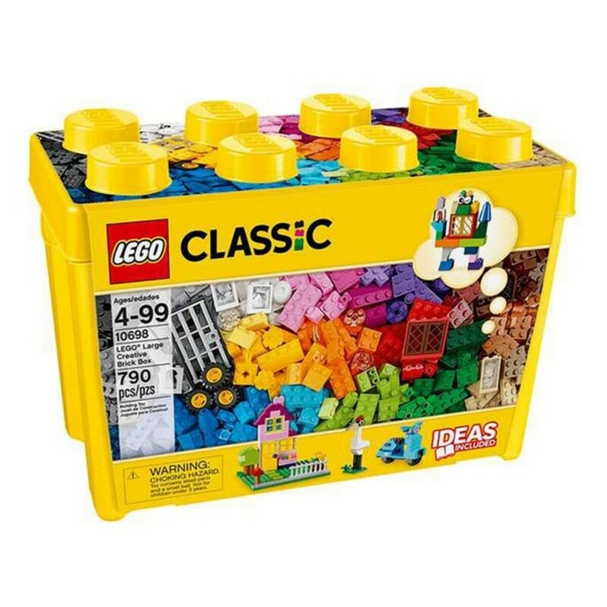 LEGO Classic 10698 – Velika škatla kock (790 kosov)