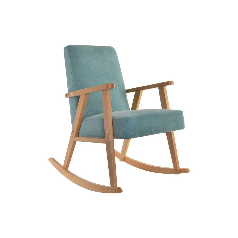 Gugalnik Home Decor 54,3 x 87 x 88 cm Natural Turquoise Beech ZADNJI KOSI!!