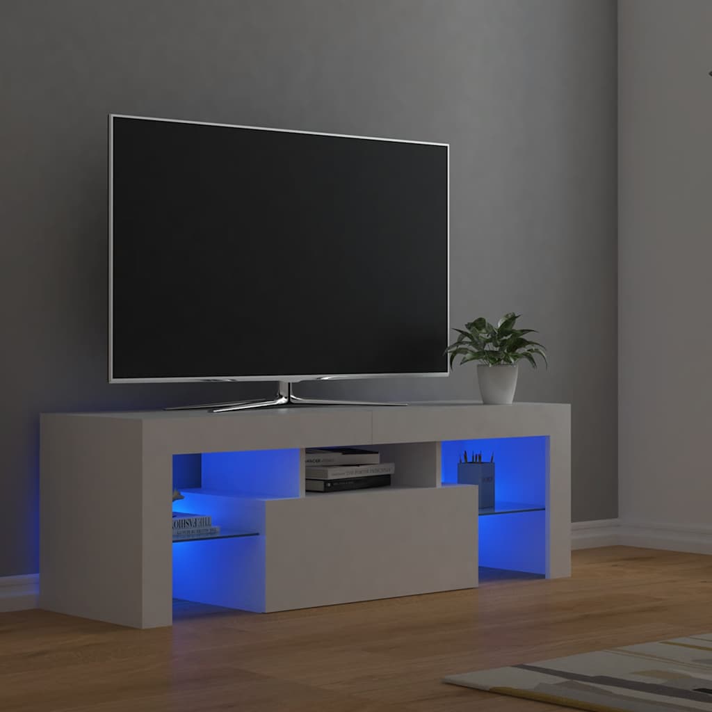 TV omarica z LED lučkami 120x35x40 cm