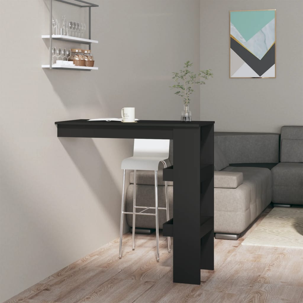 Stenska barska miza 102x45x103,5 cm konstruiran les