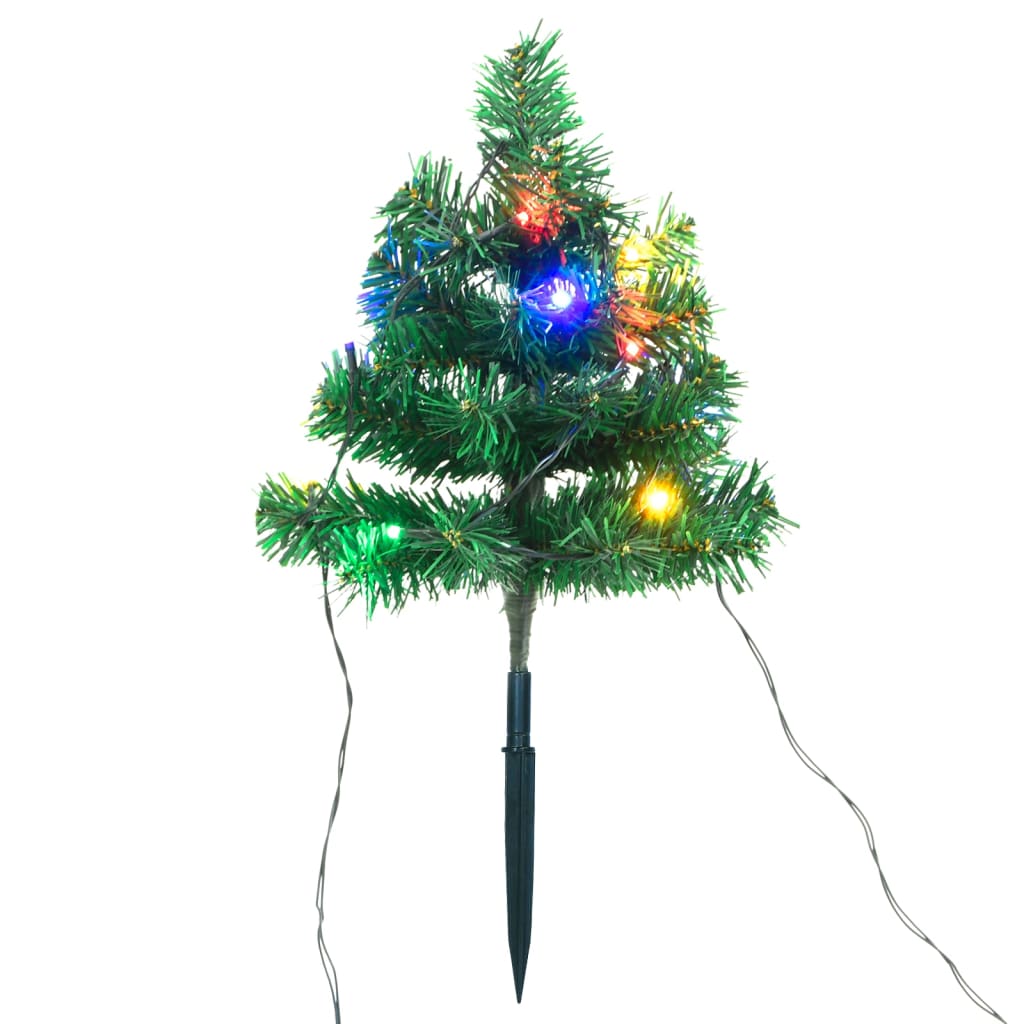 MiniDom Novoletne mini jelke ob poti 6 kosov 45 cm LED