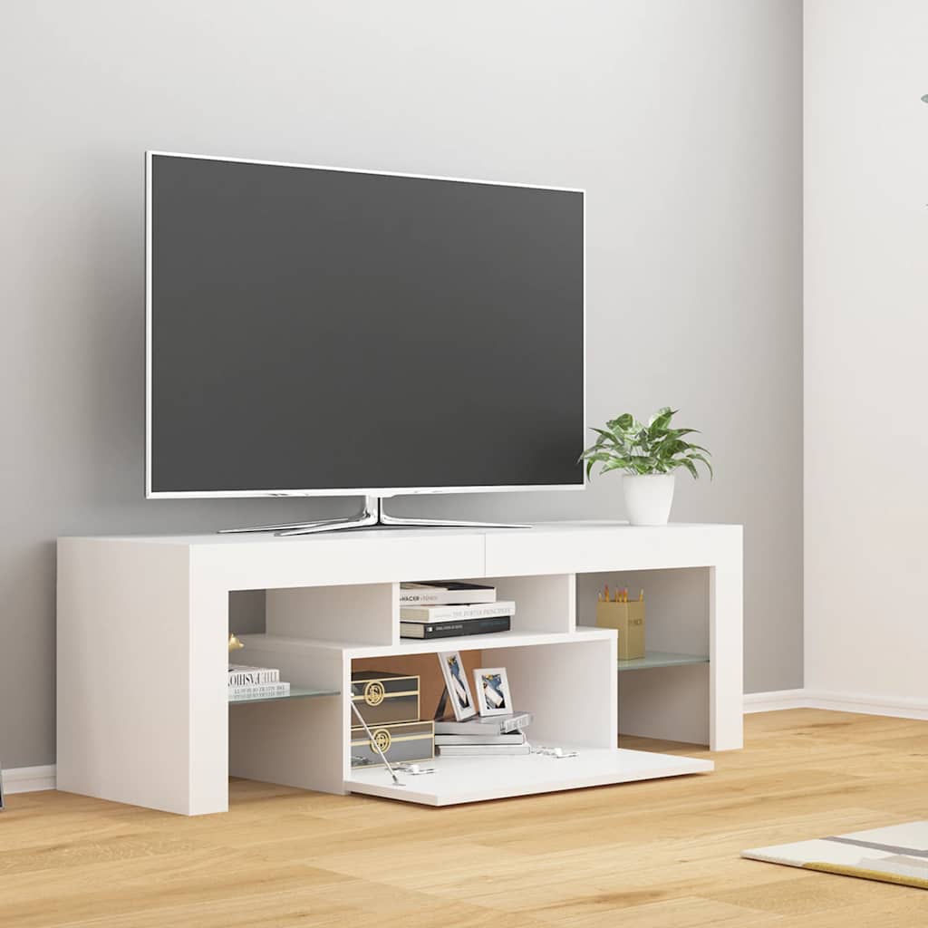 TV omarica z LED lučkami 120x35x40 cm