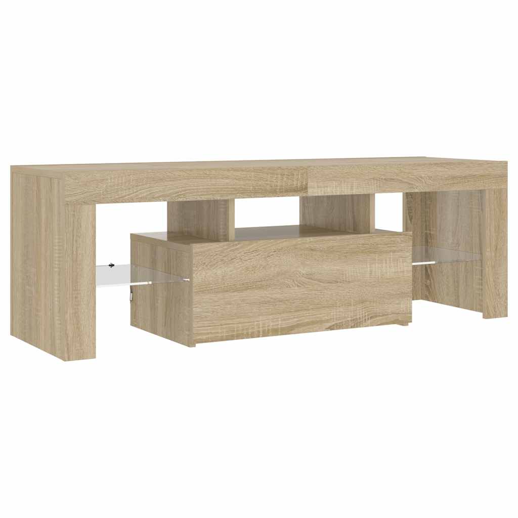 TV omarica z LED lučkami 120x35x40 cm