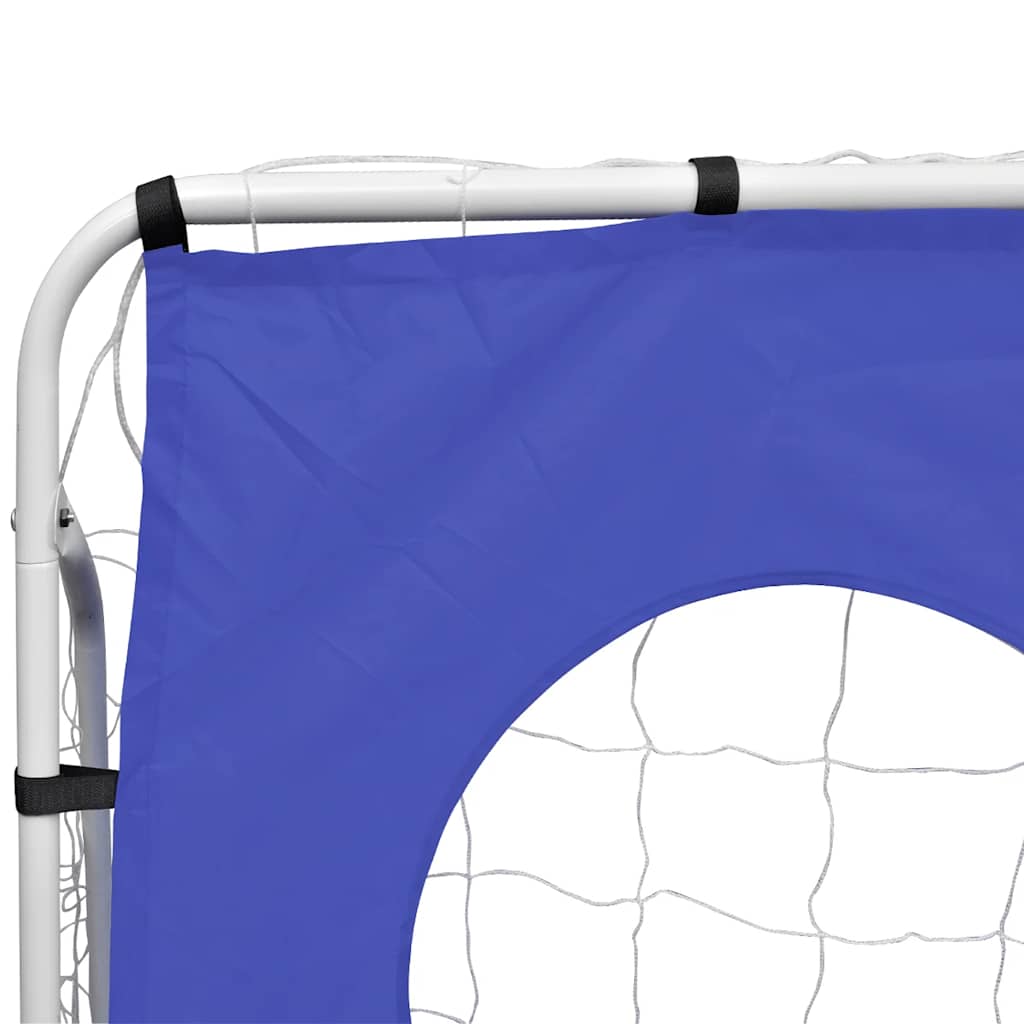 Nogometni gol s steno za ciljanje 240x92x150cm