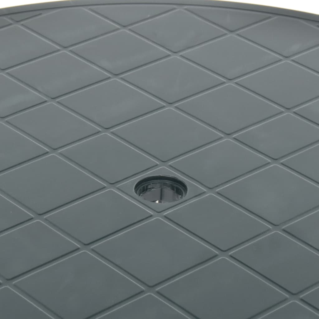 Vrtna miza 89 cm plastika