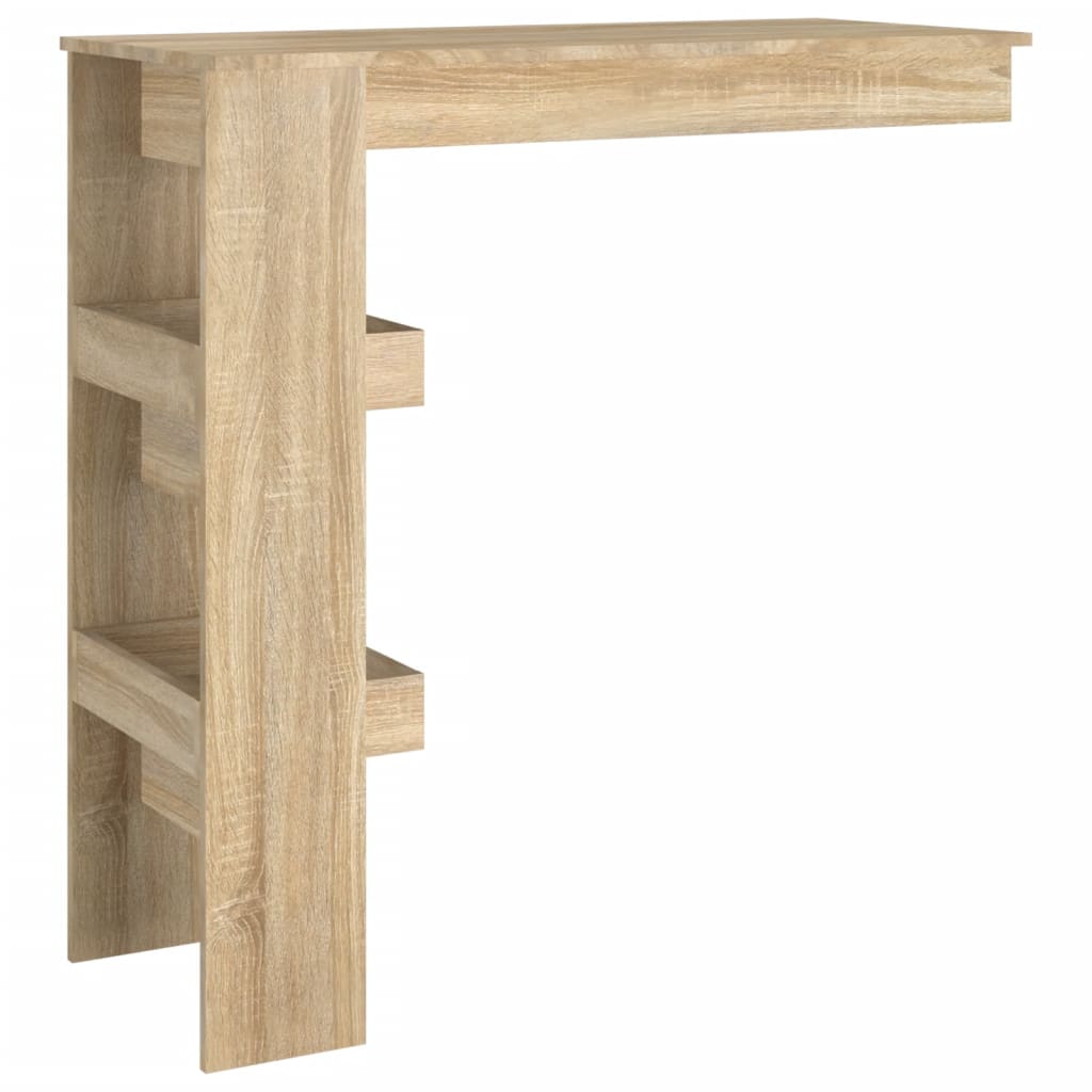 Stenska barska miza 102x45x103,5 cm konstruiran les