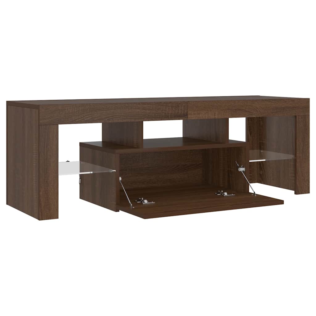TV omarica z LED lučkami 120x35x40 cm
