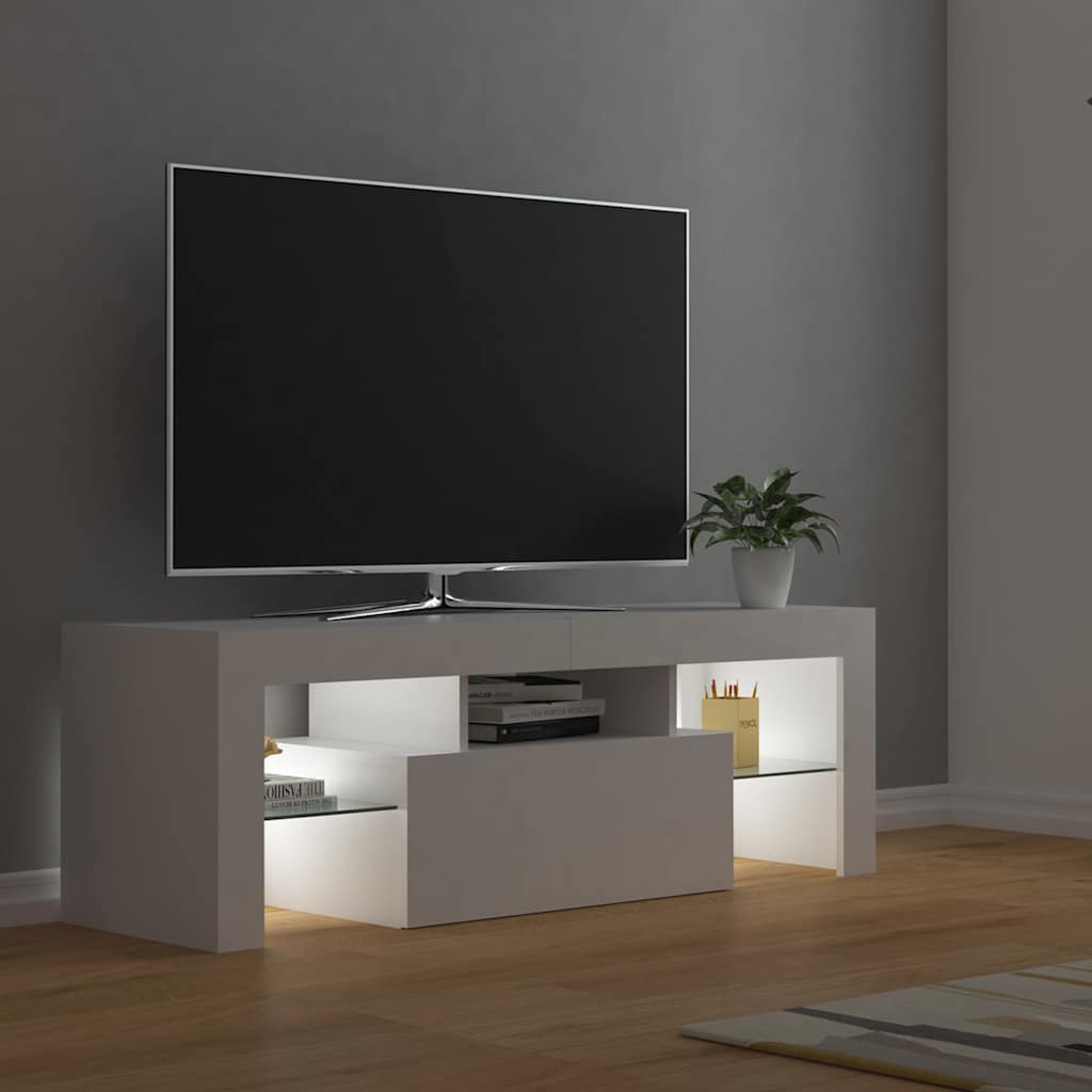 TV omarica z LED lučkami 120x35x40 cm