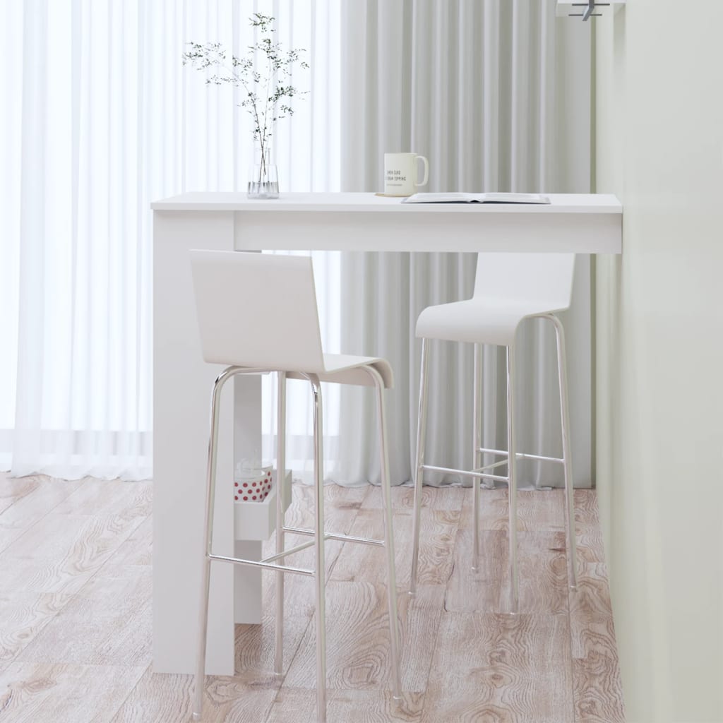 Stenska barska miza 102x45x103,5 cm konstruiran les