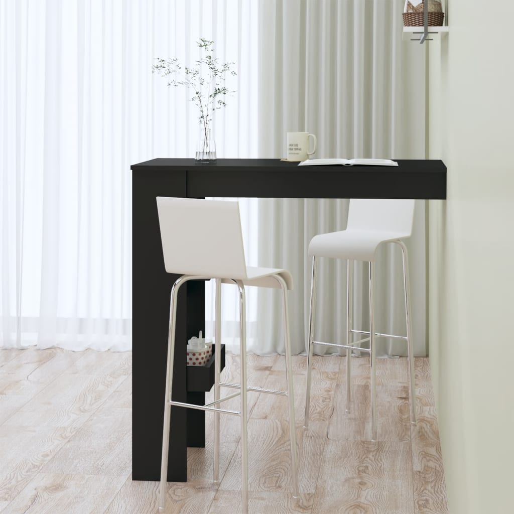 Stenska barska miza 102x45x103,5 cm konstruiran les