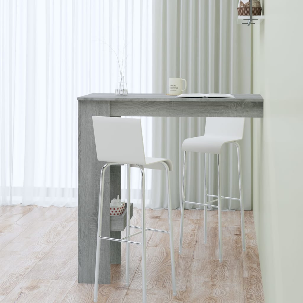 Stenska barska miza 102x45x103,5 cm konstruiran les