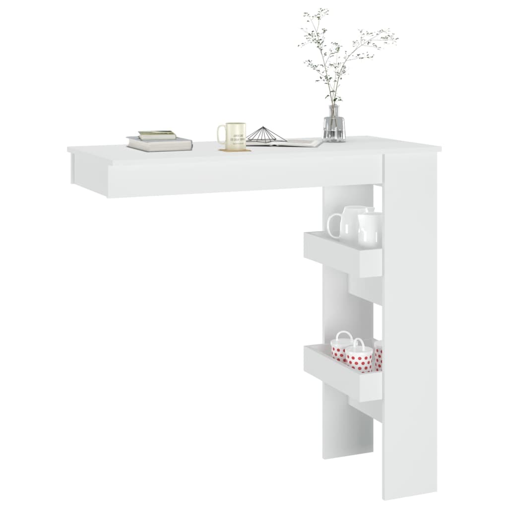 Stenska barska miza 102x45x103,5 cm konstruiran les
