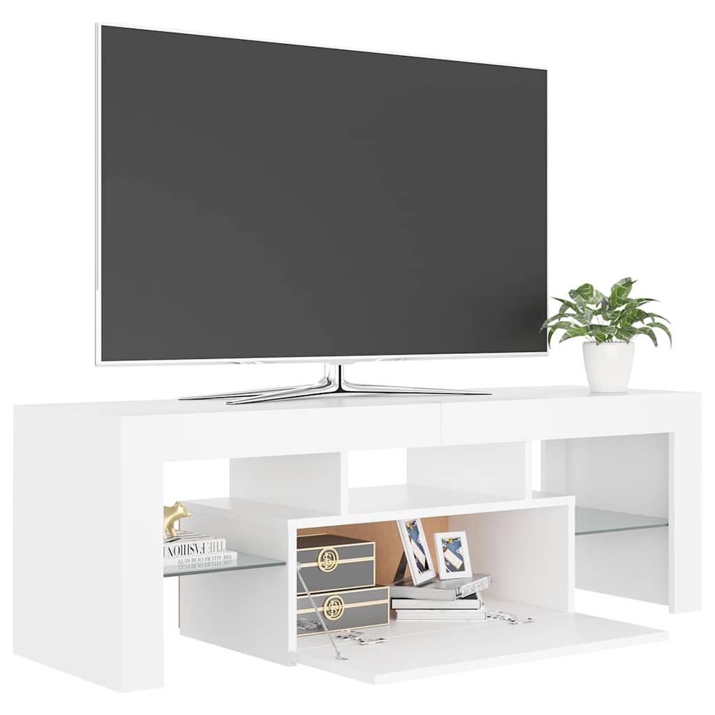 TV omarica z LED lučkami 120x35x40 cm