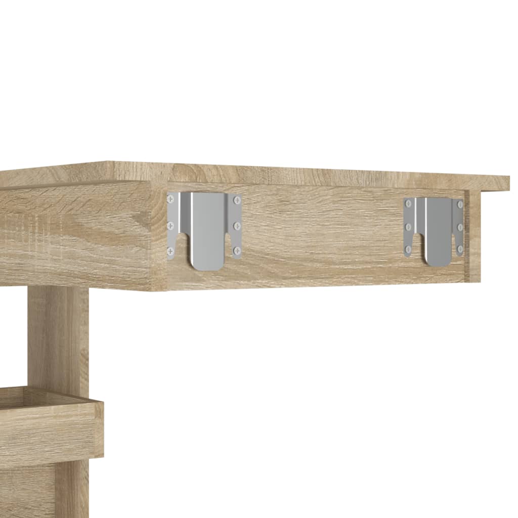 Stenska barska miza 102x45x103,5 cm konstruiran les