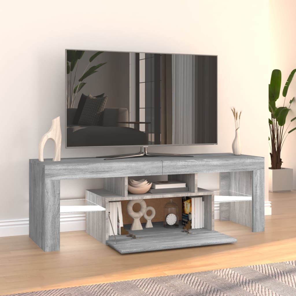 TV omarica z LED lučkami 120x35x40 cm