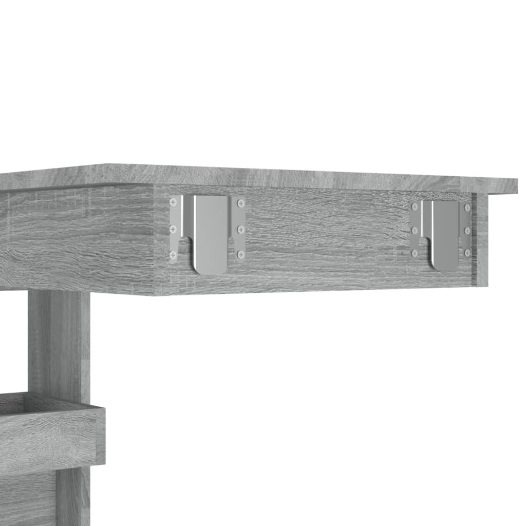 Stenska barska miza 102x45x103,5 cm konstruiran les