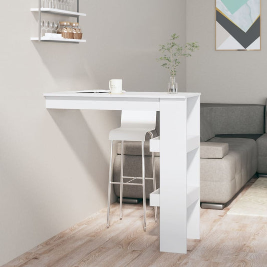 Stenska barska miza 102x45x103,5 cm konstruiran les