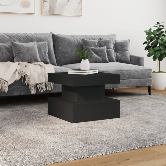Klubska mizica 50x50x40 cm z LED lučmi